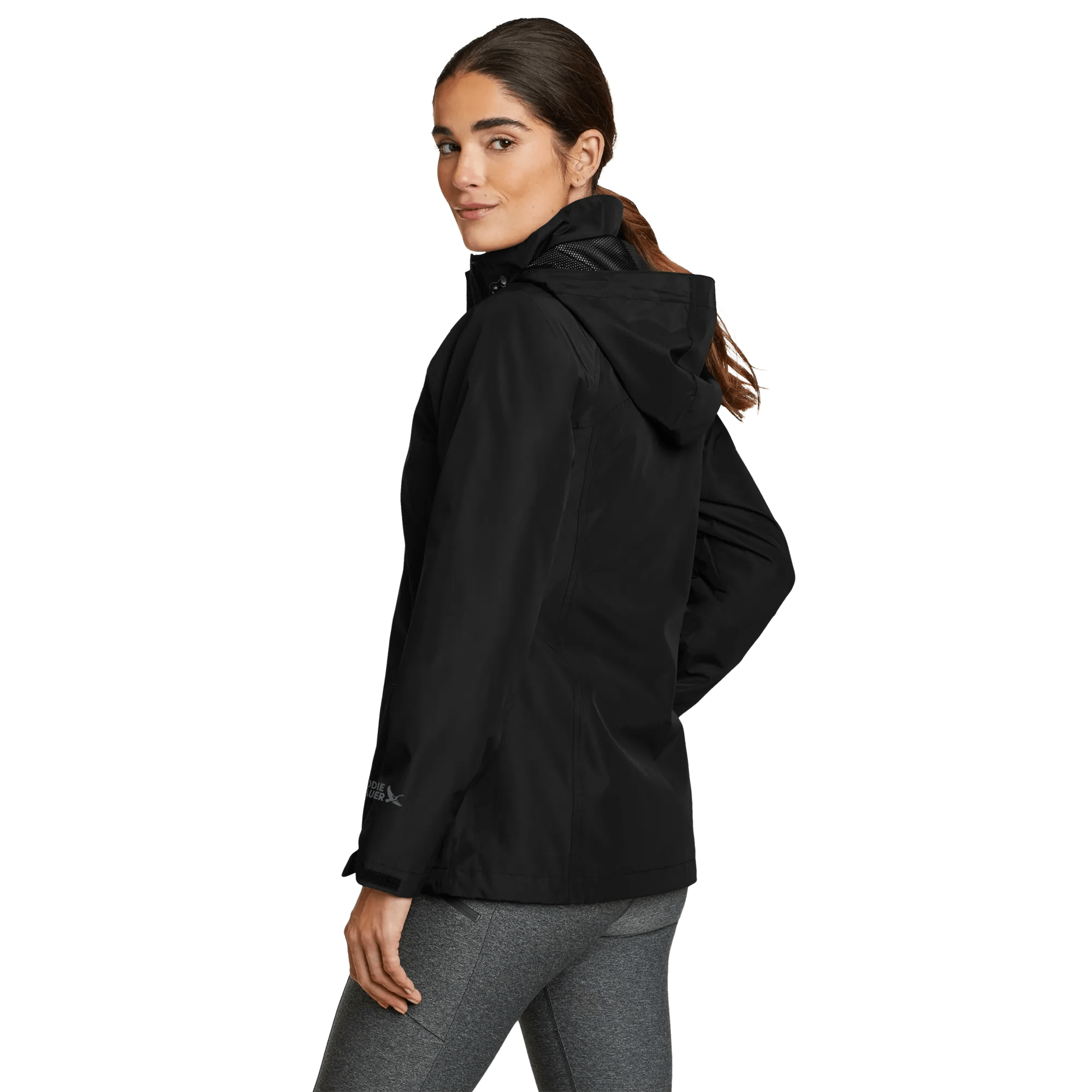 Women's Rainfoil® Waterproof Packable Hooded Rain Jacket - Image 11