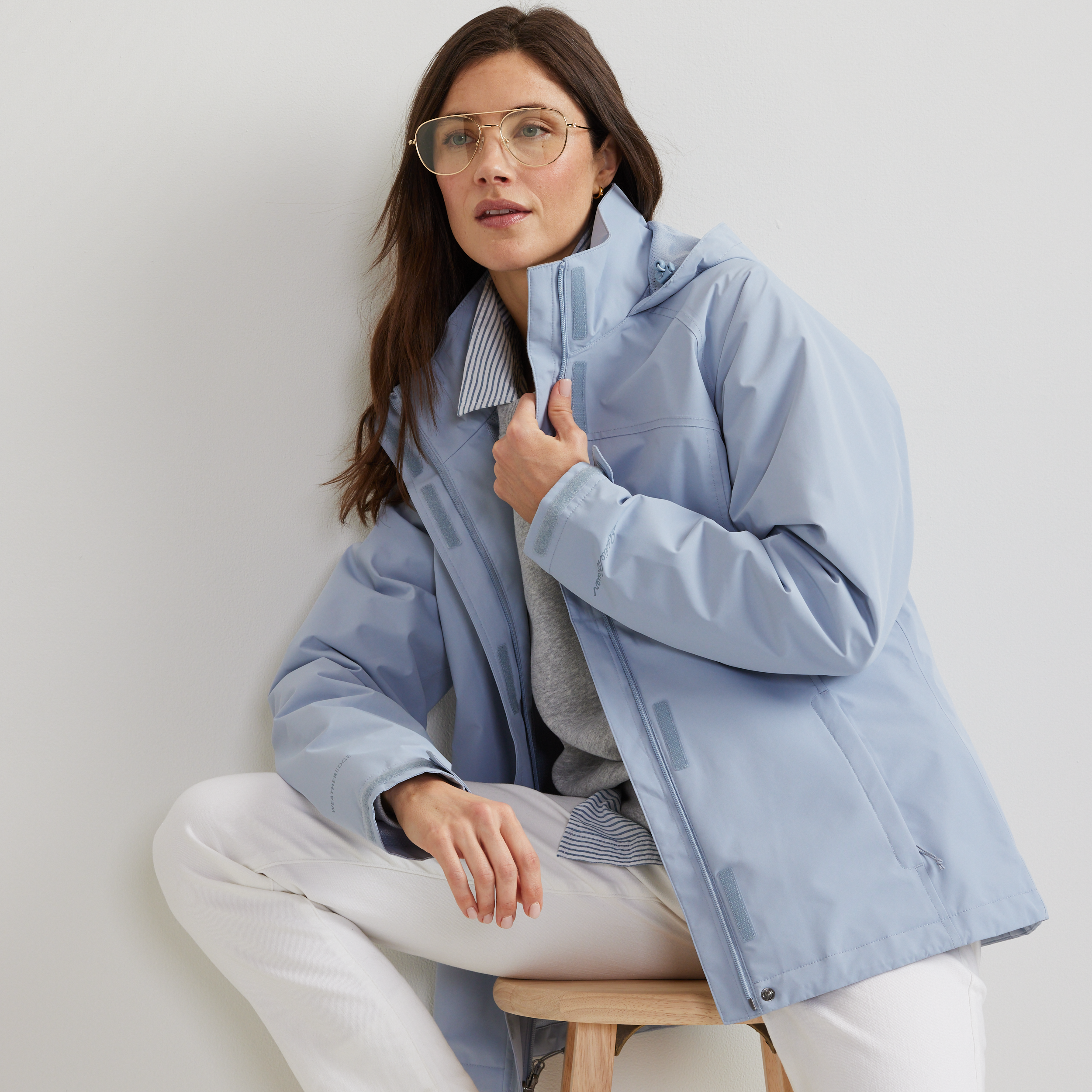 Women's Rainfoil® Waterproof Packable Hooded Rain Jacket - Image 3