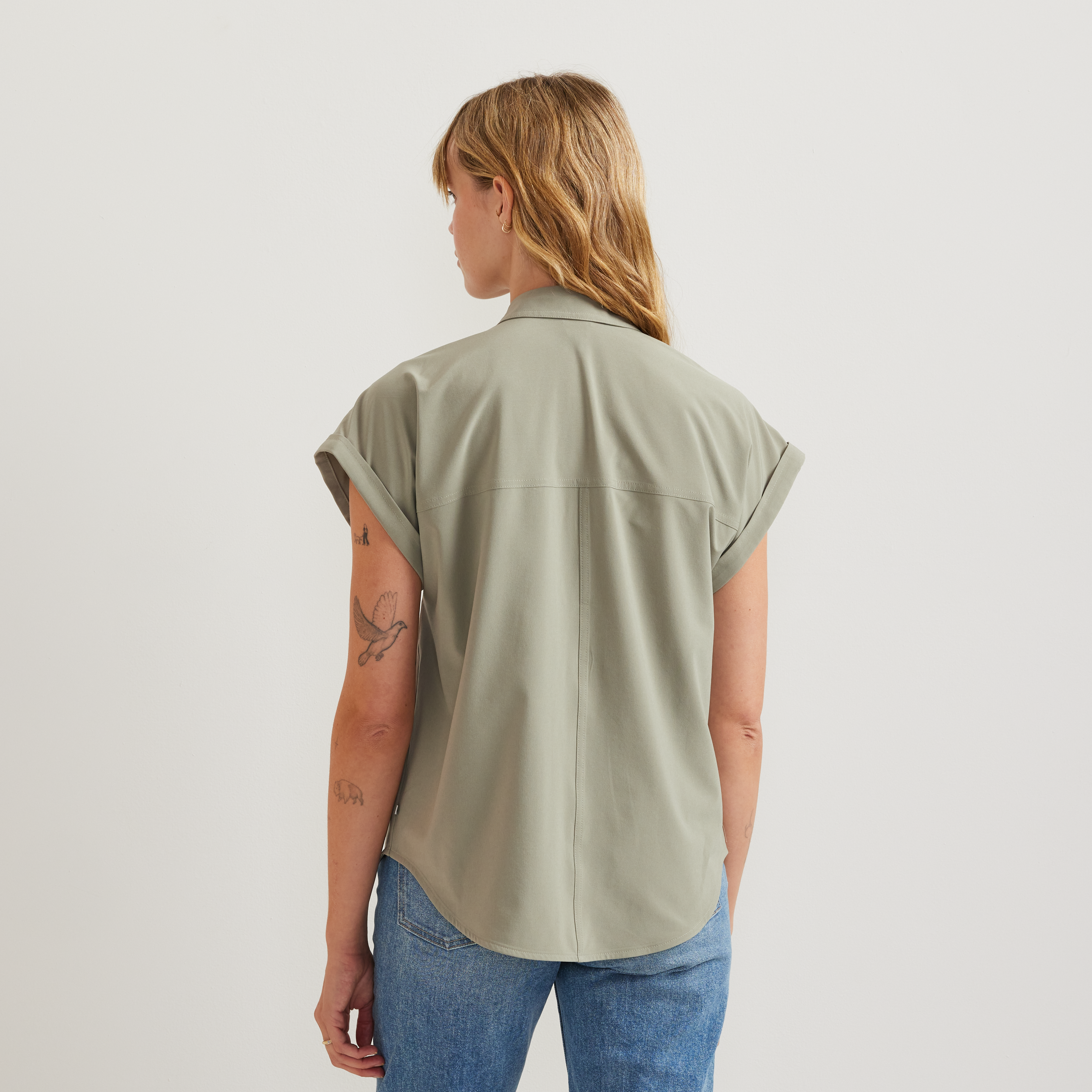 Women's Departure Short-Sleeve Button-Down Shirt - Image 2