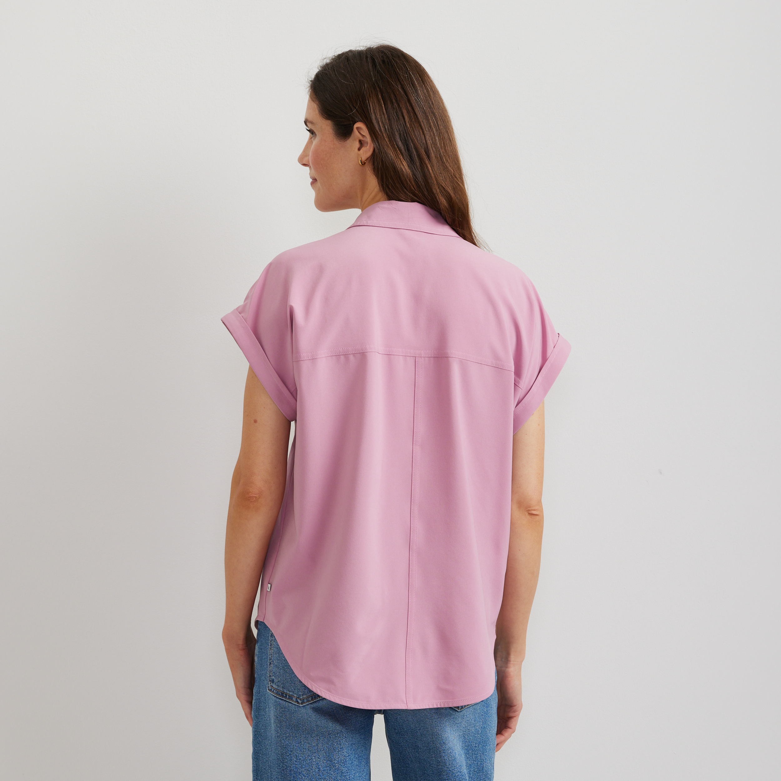 Women's Departure Short-Sleeve Button-Down Shirt - Image 4