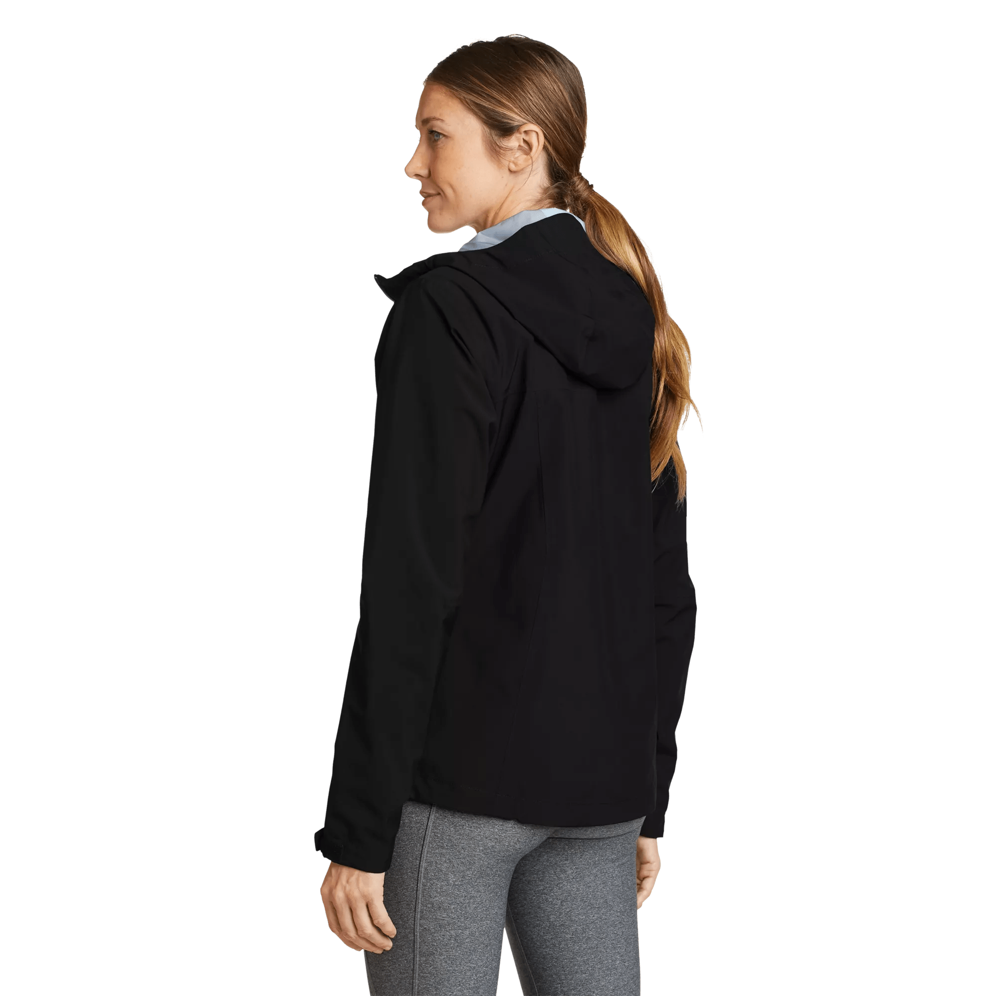 Women's Cloud Cap 3L Waterproof Stretch Hooded Rain Jacket - Image 9