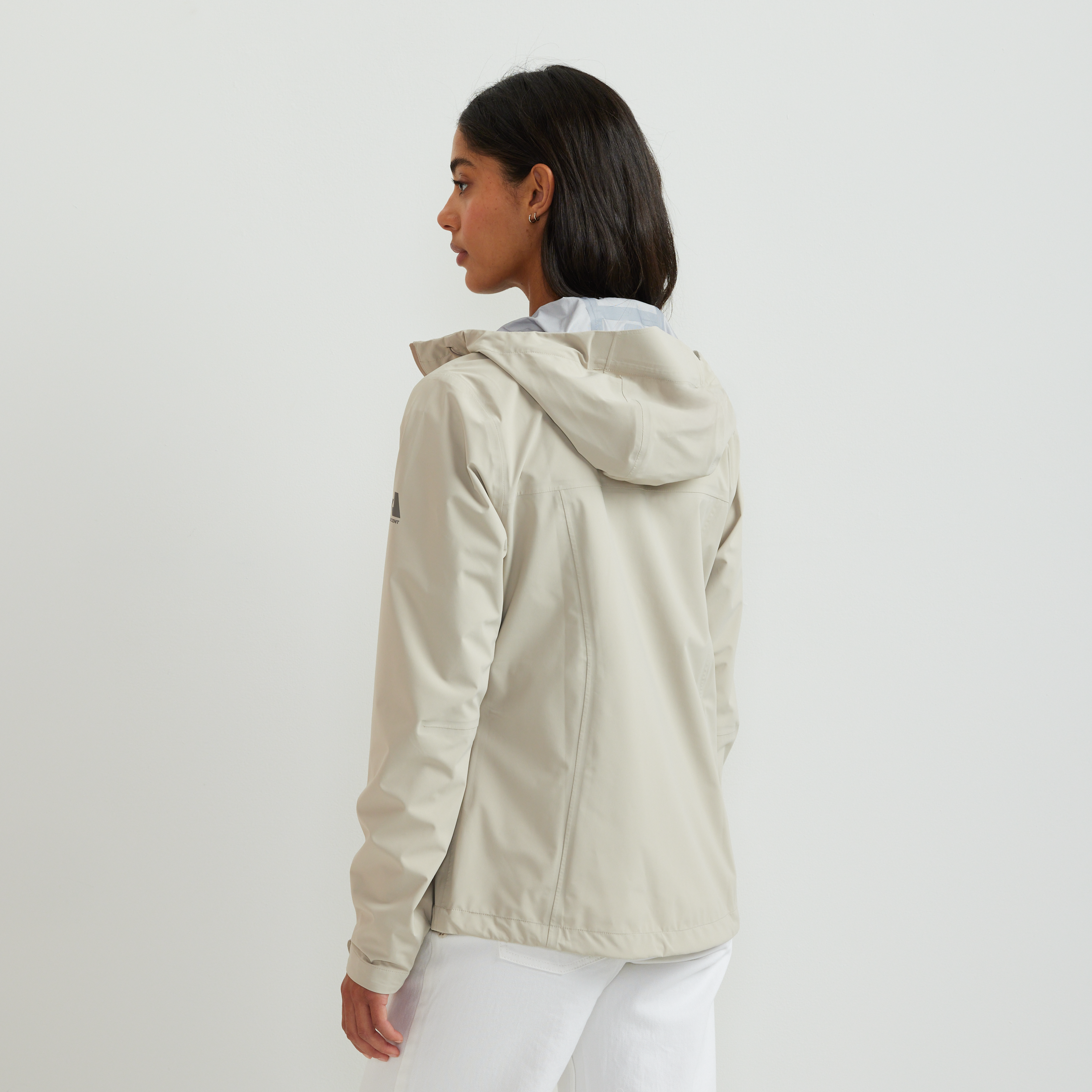 Women's Cloud Cap 3L Waterproof Stretch Hooded Rain Jacket - Image 15