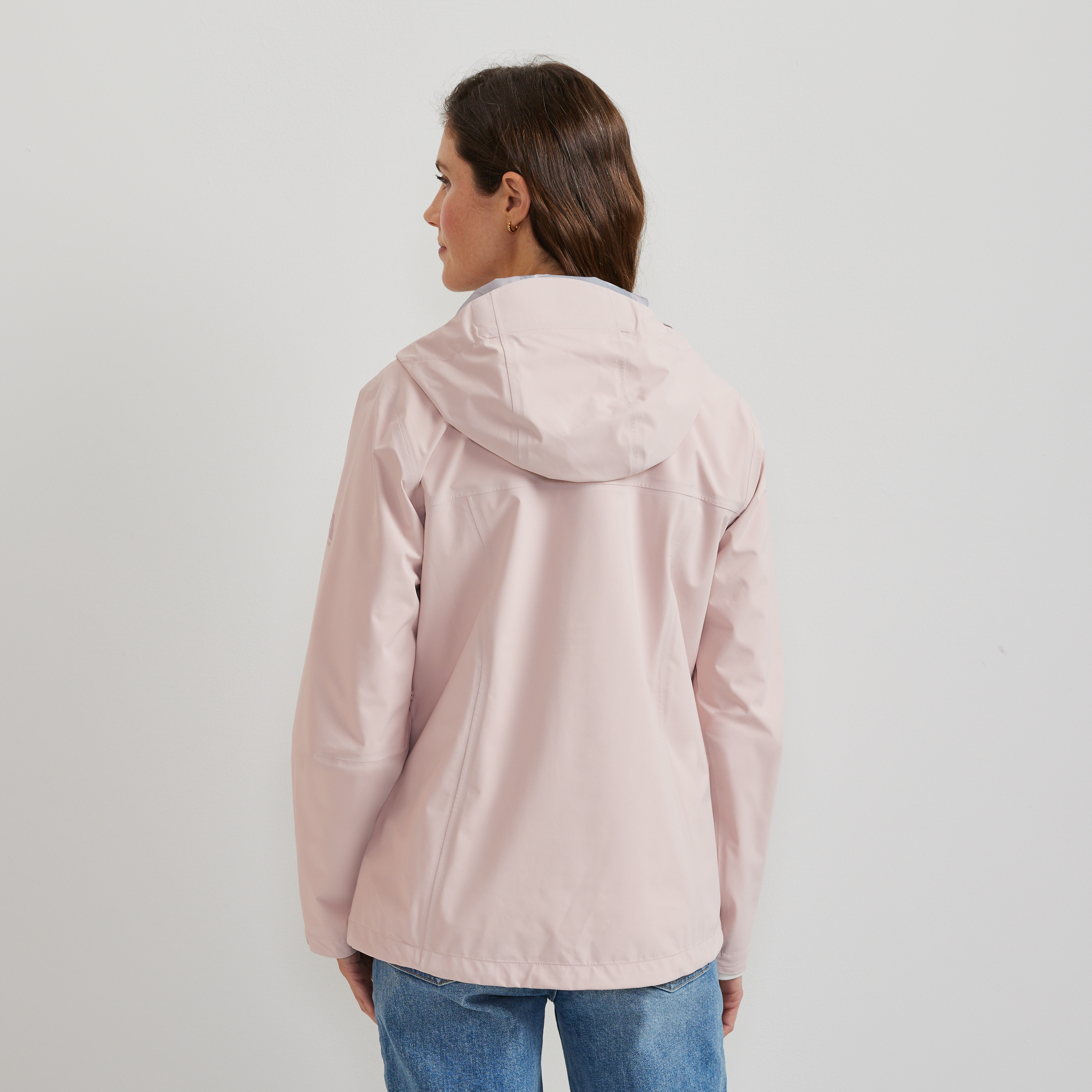Women's Cloud Cap 3L Waterproof Stretch Hooded Rain Jacket - Image 3