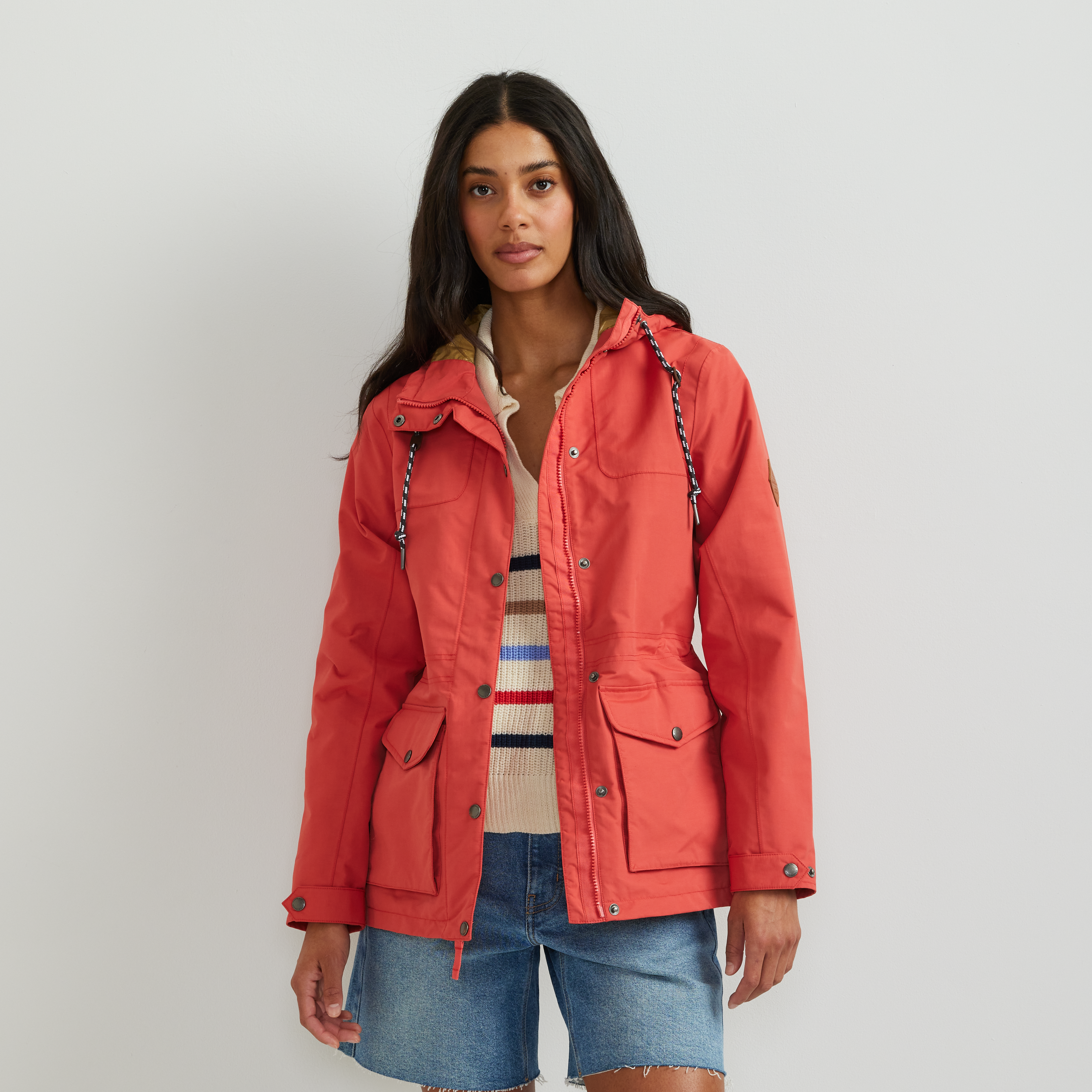 Women's Charly Waterproof Hooded Rain Jacket - Image 5
