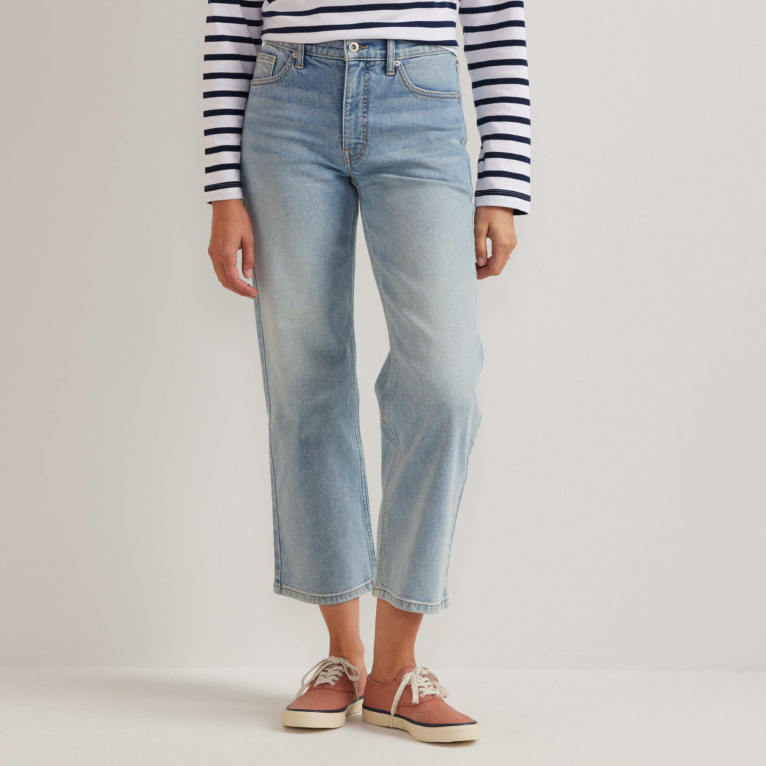 Women's Authentic Everyday High-Rise Cropped Jeans - Image 2