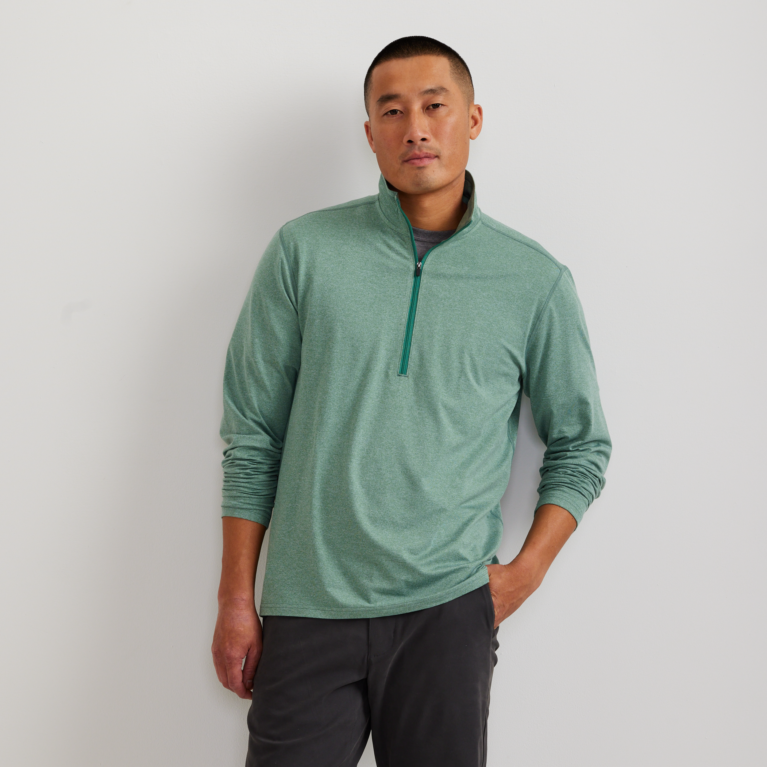 Men's Mountain Trek 1/2-Zip Mock - Image 10