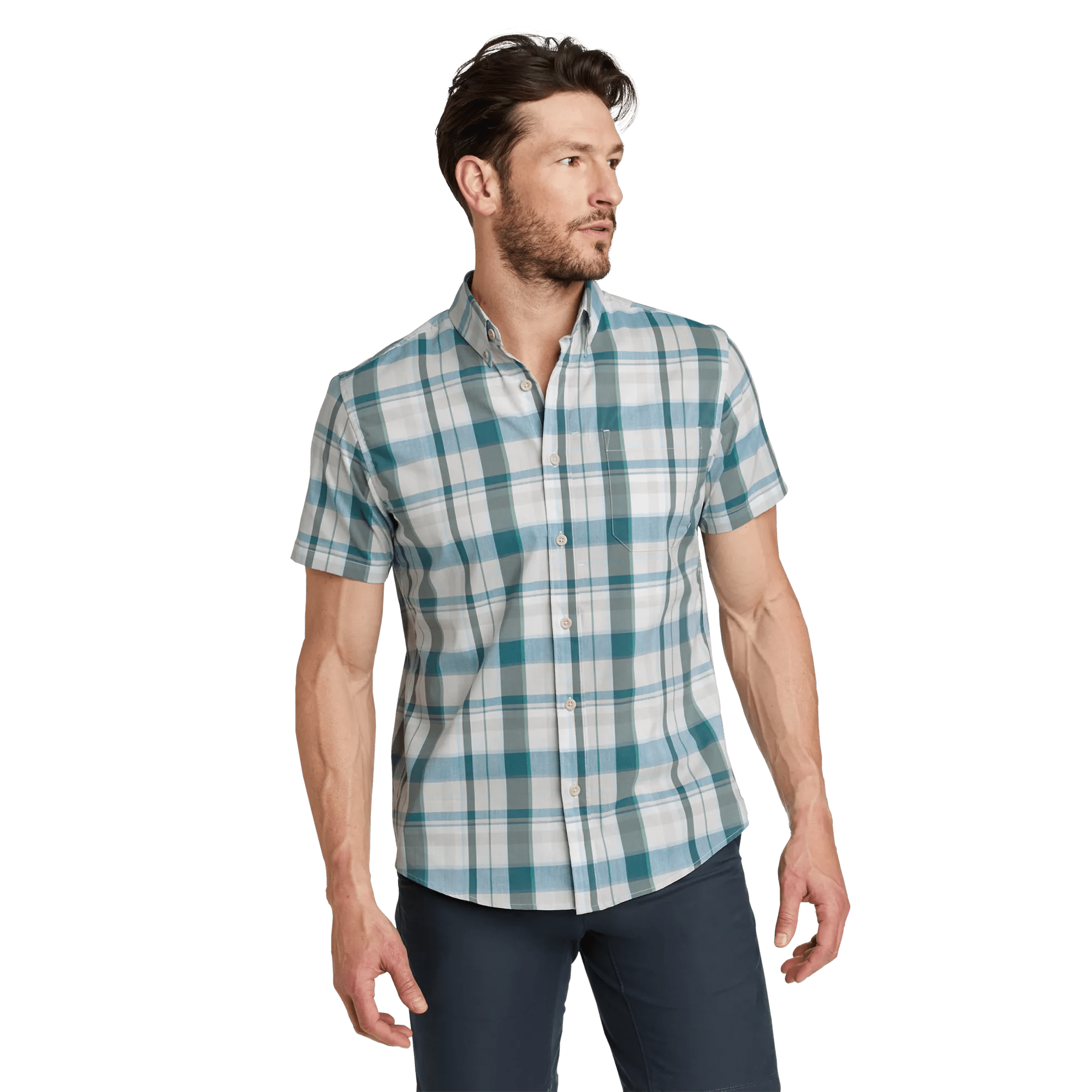 Men's Voyager Flex Short-Sleeve Shirt - Image 3