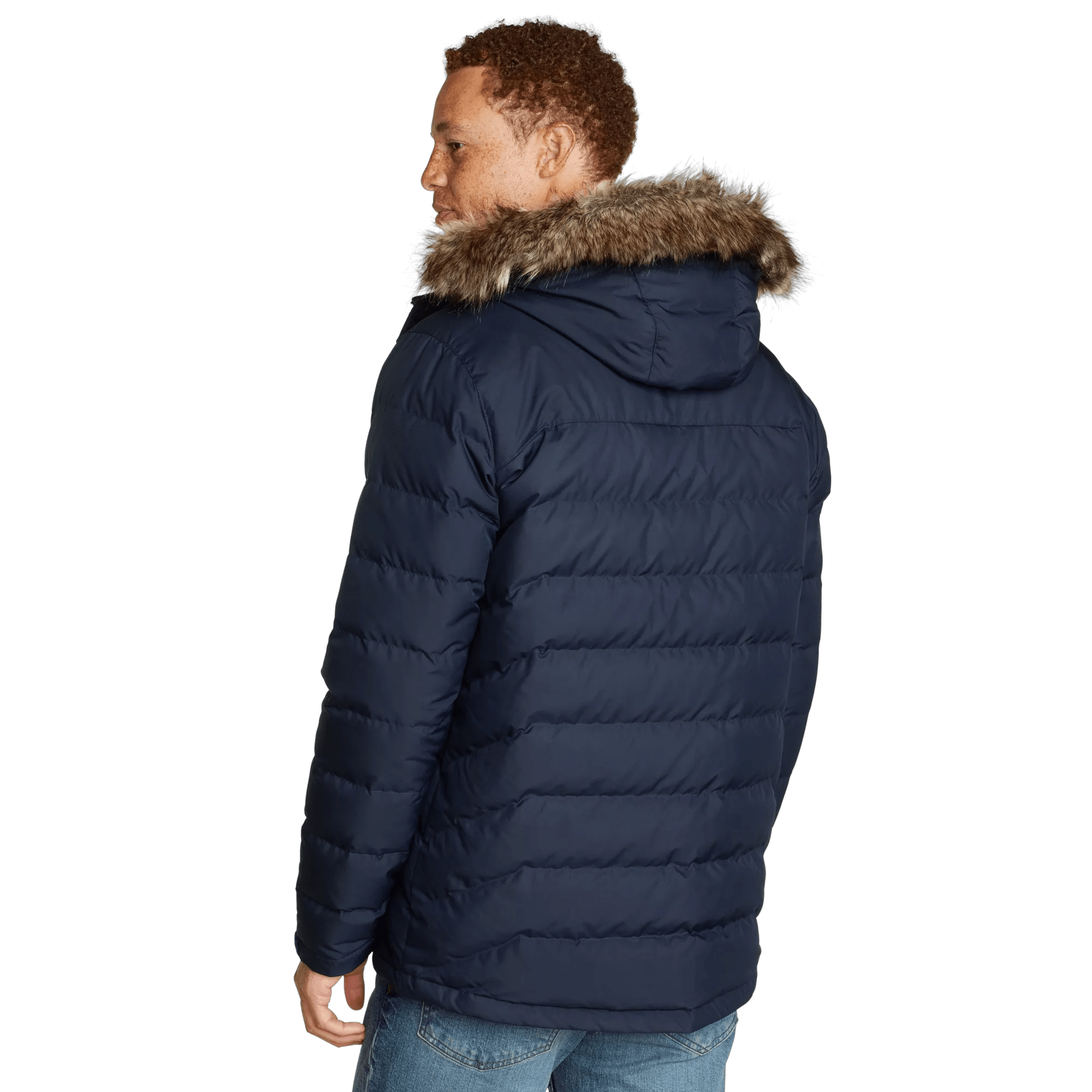 Men's Boundary Pass Down Hooded Parka - Image 2