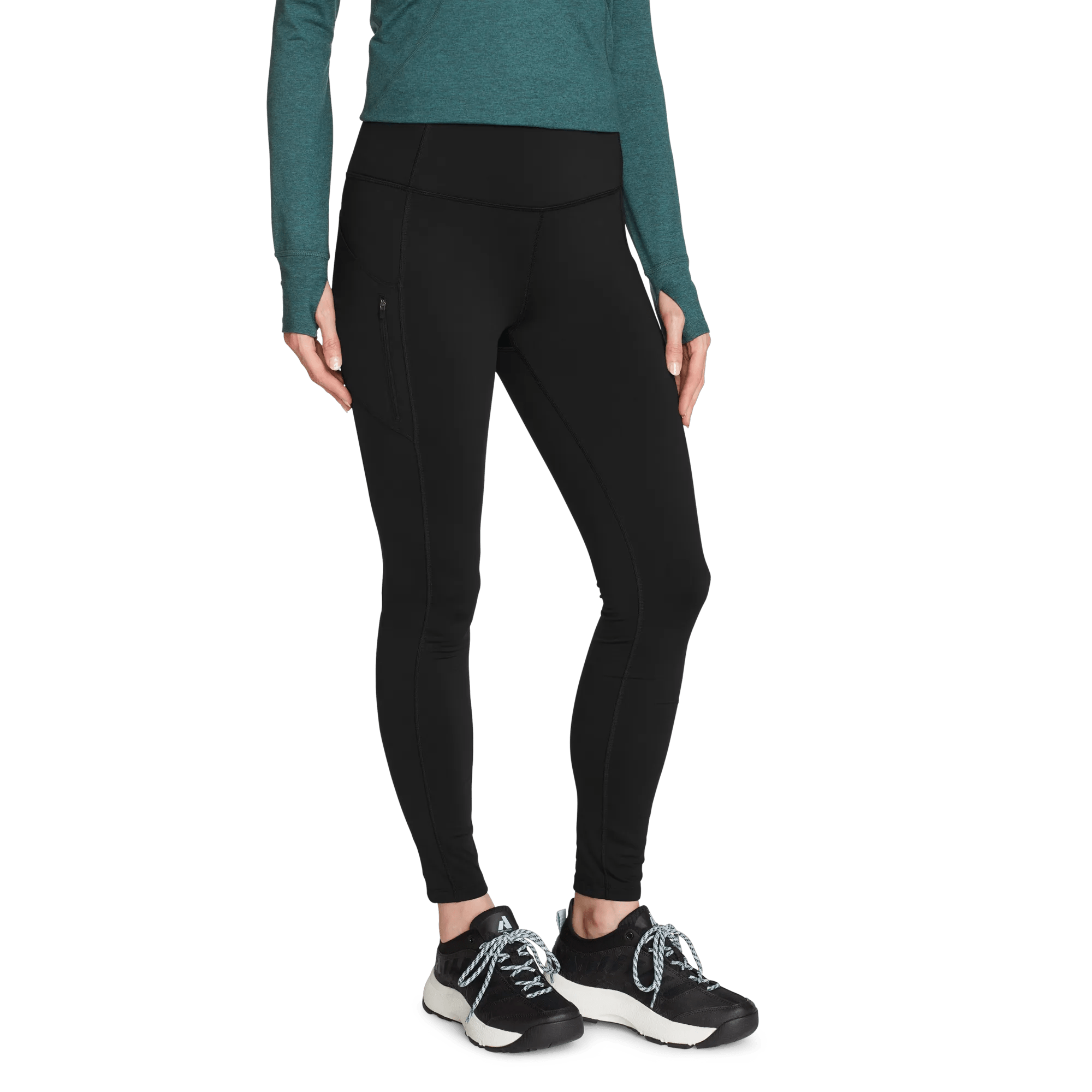 Women's Crossover Winter Trail Adventure High-Rise Leggings - Image 7