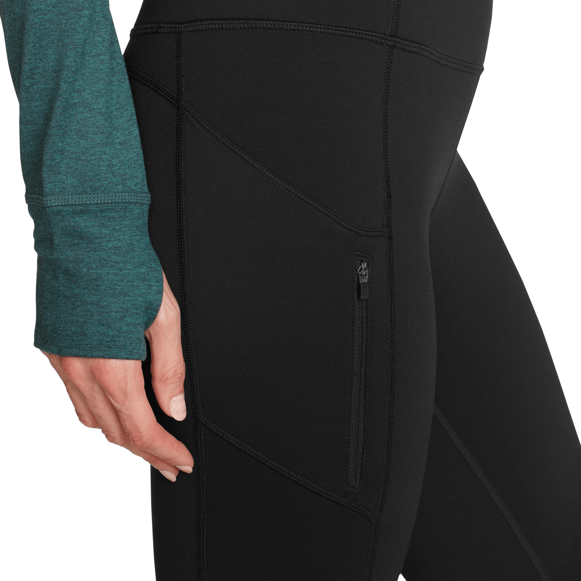 Women's Crossover Winter Trail Adventure High-Rise Leggings - Image 9