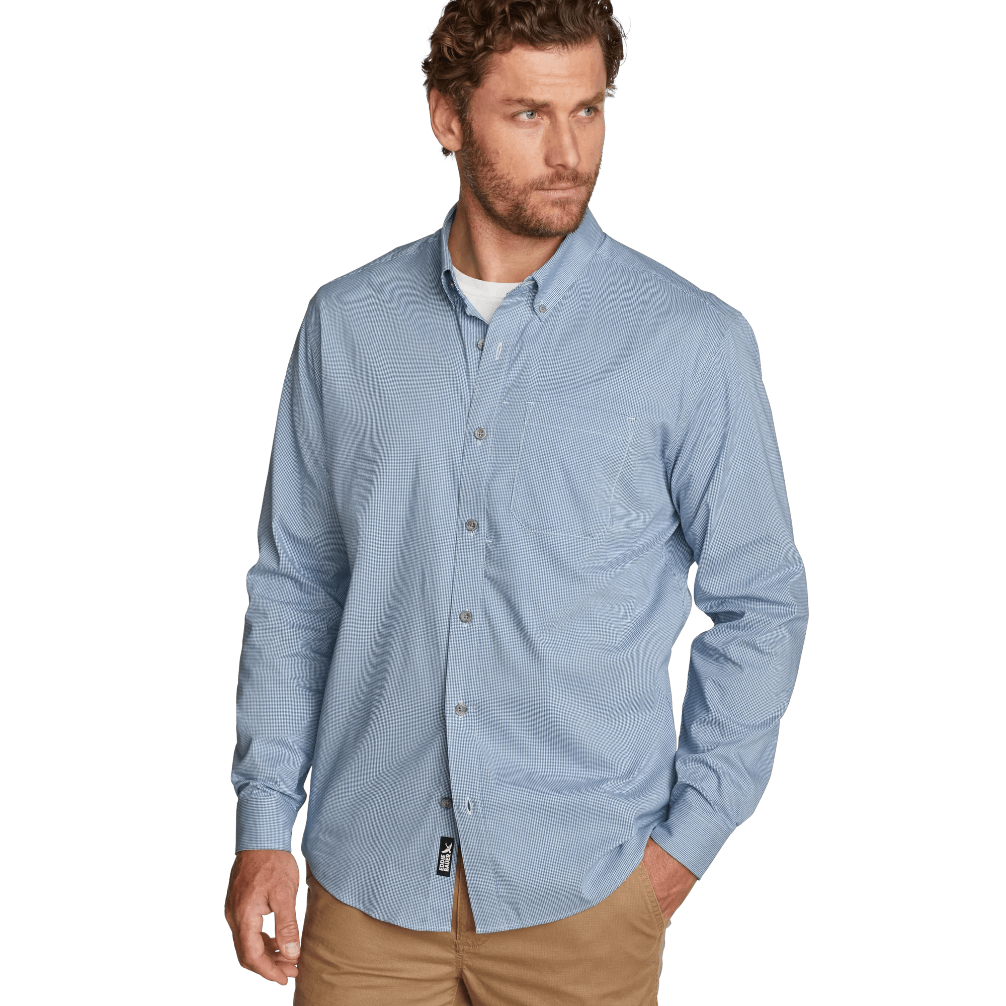 Men's Voyager Flex Long-Sleeve Shirt - Image 9