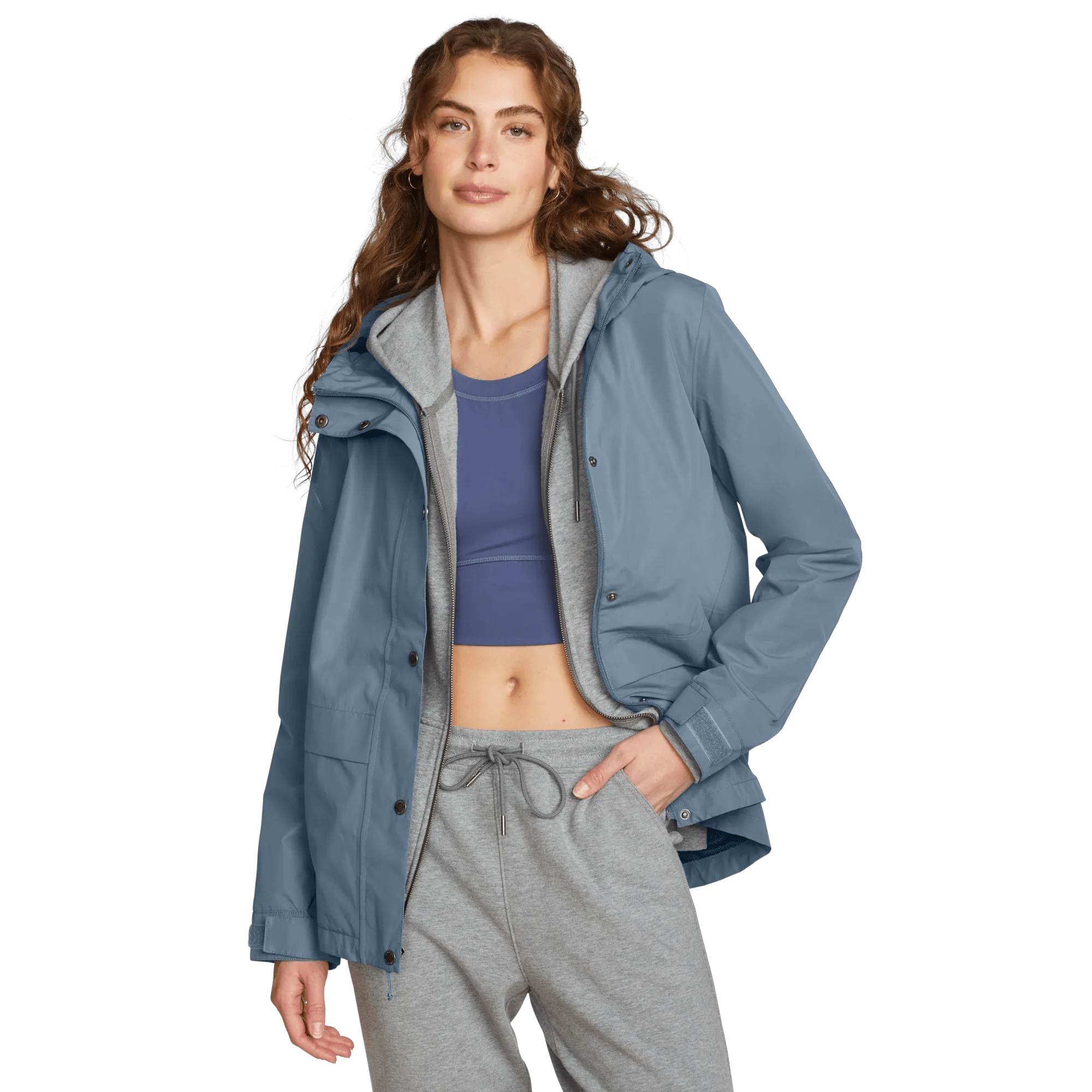 Women's Rainfoil® Storm Waterproof Hooded Jacket - Image 8