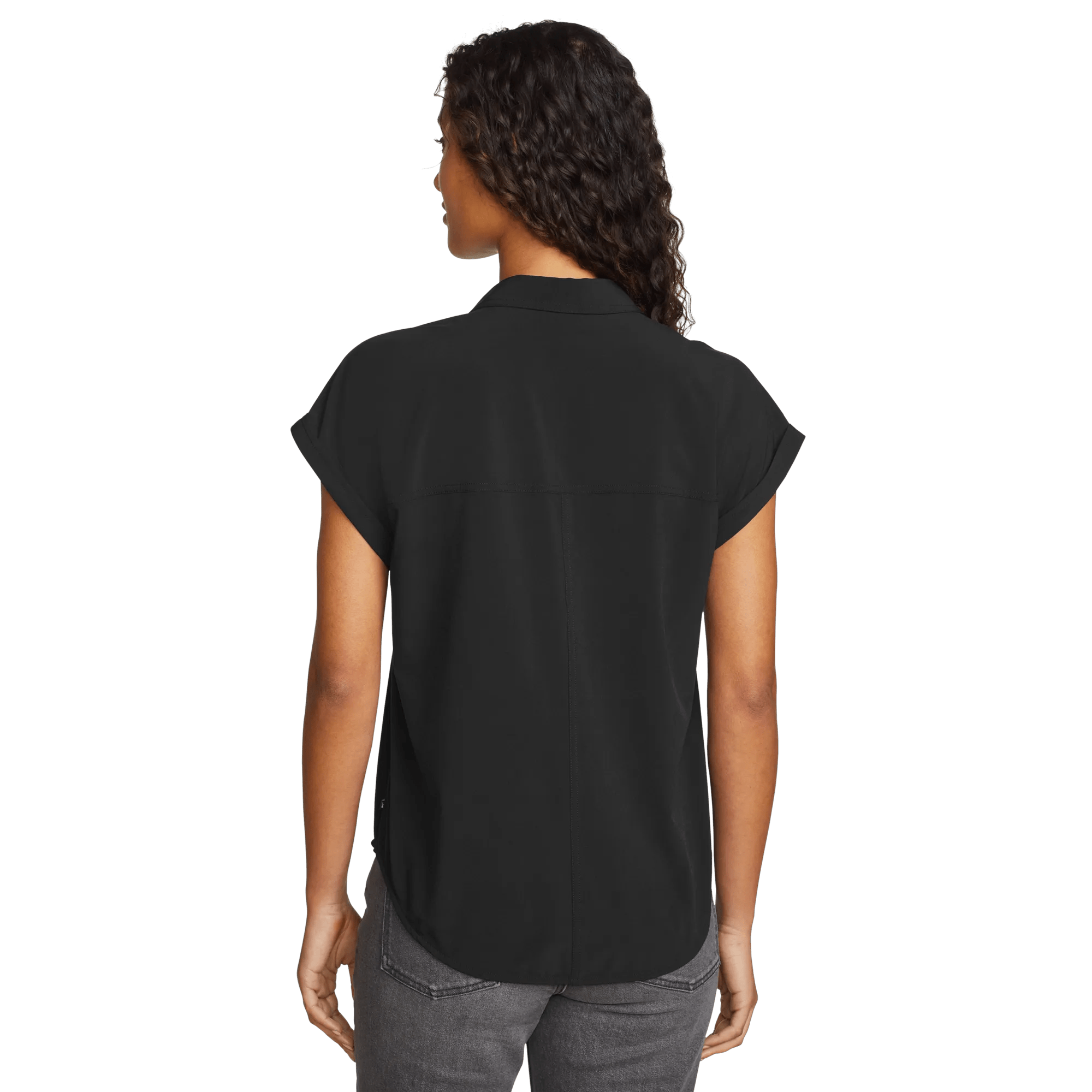 Women's Departure Short-Sleeve Button-Down Shirt - Image 9