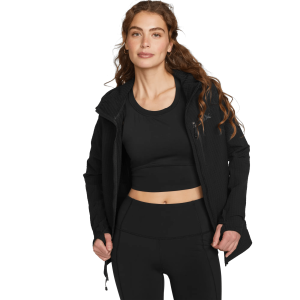 Women's Sandstone Backbone Grid Shell Hoodie