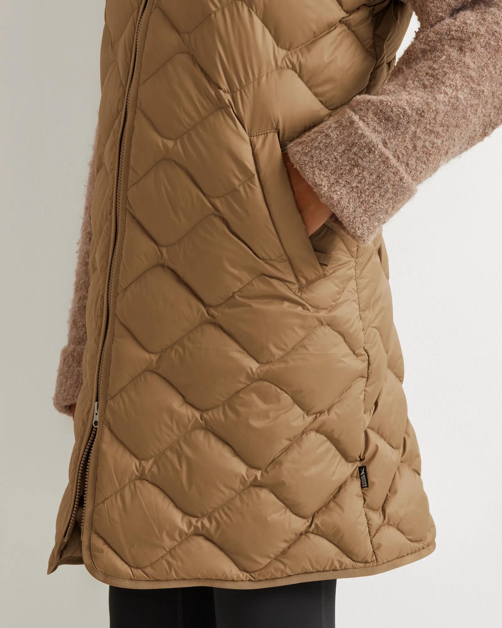Women's Shaw Long Down Vest - Image 5