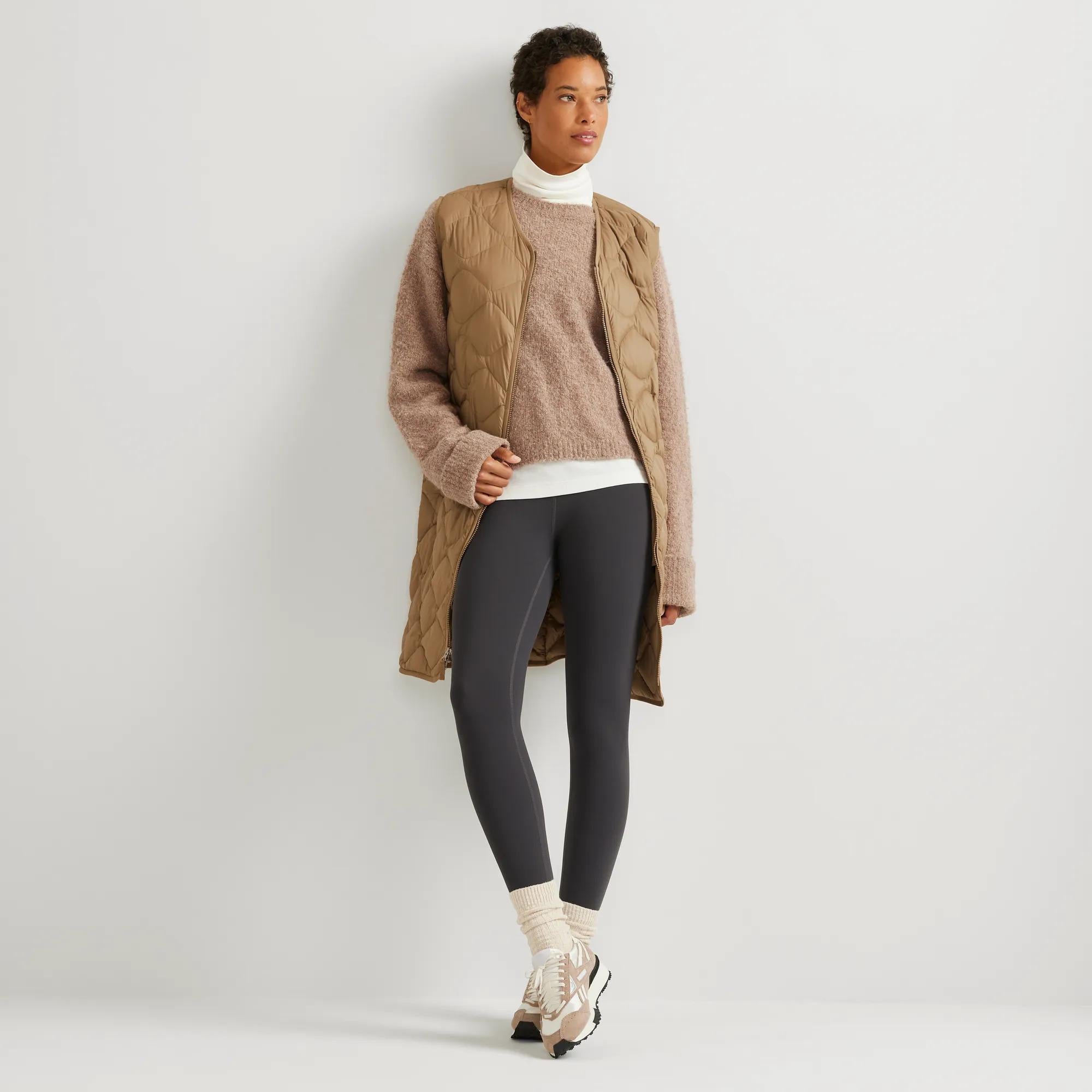 Women's Shaw Long Down Vest - Image 4