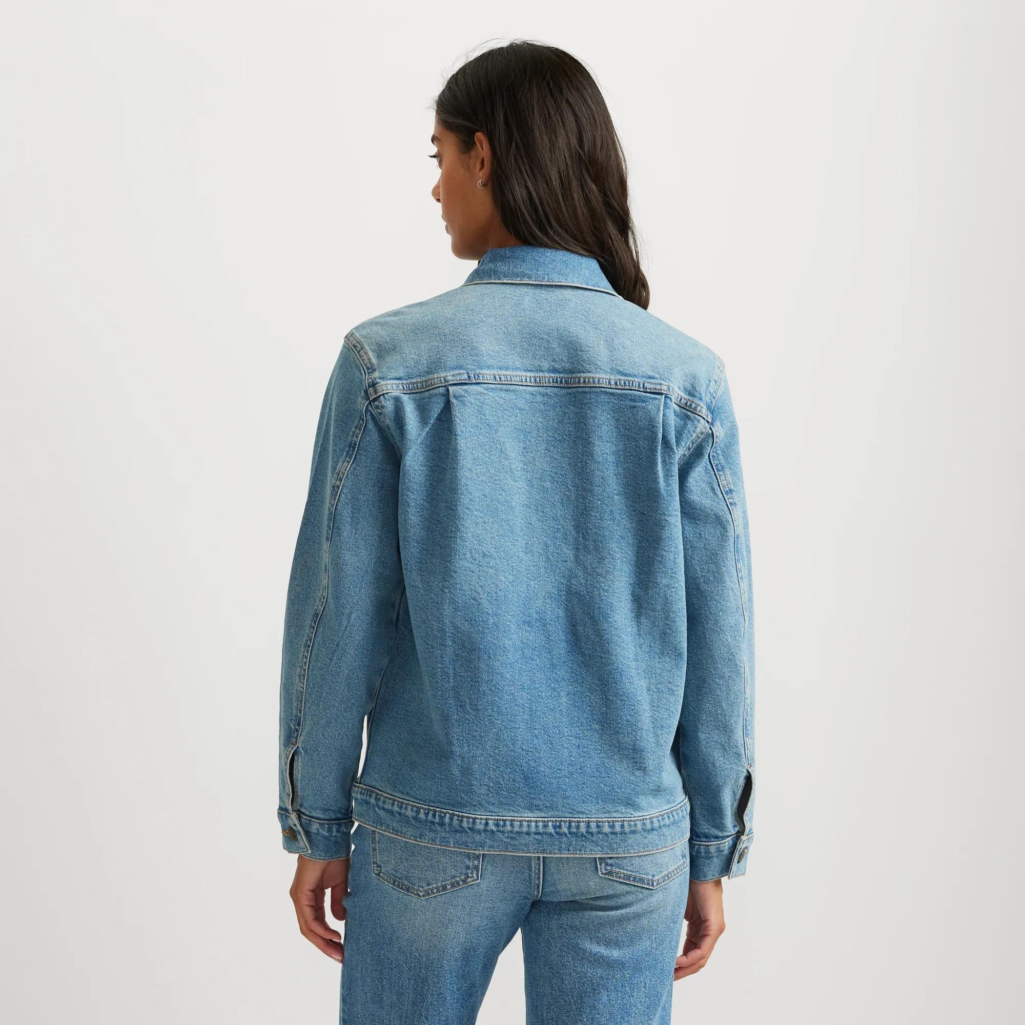 Women's Authentic Denim Jacket - Image 3