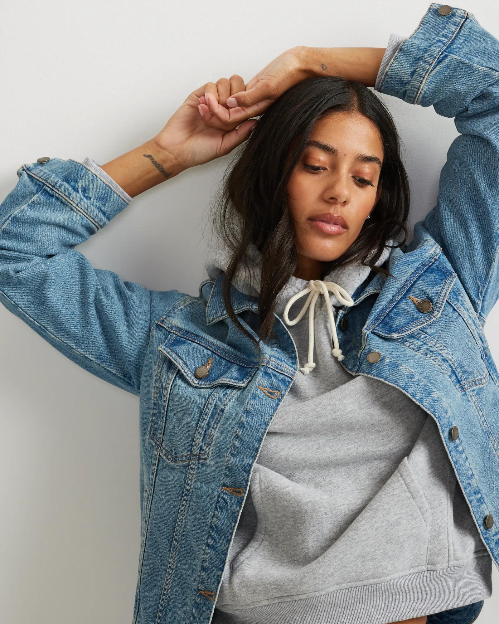 Women's Authentic Denim Jacket - Image 4