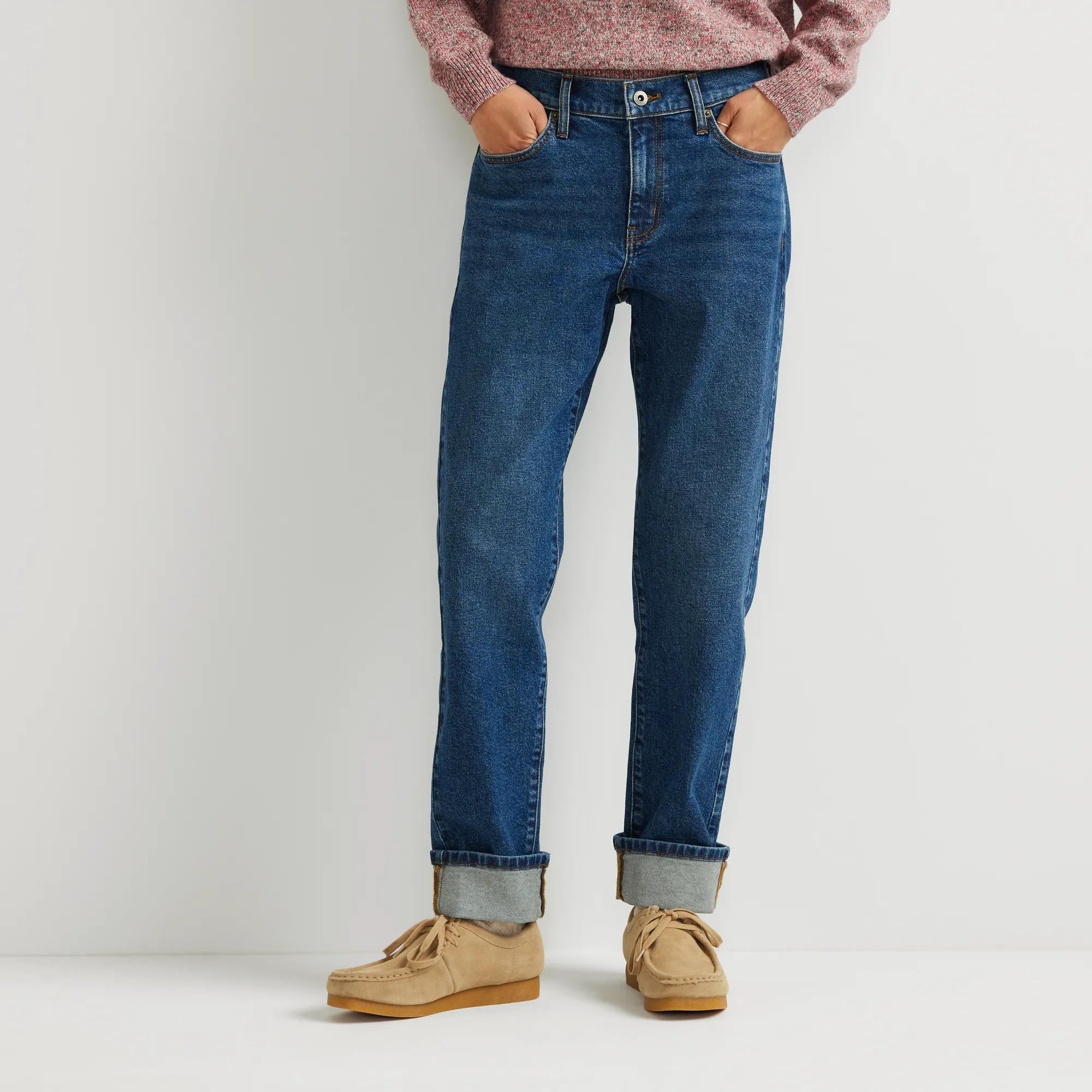 Women's Authentic 90s Boyfriend Relaxed Fit Jeans - Image 2