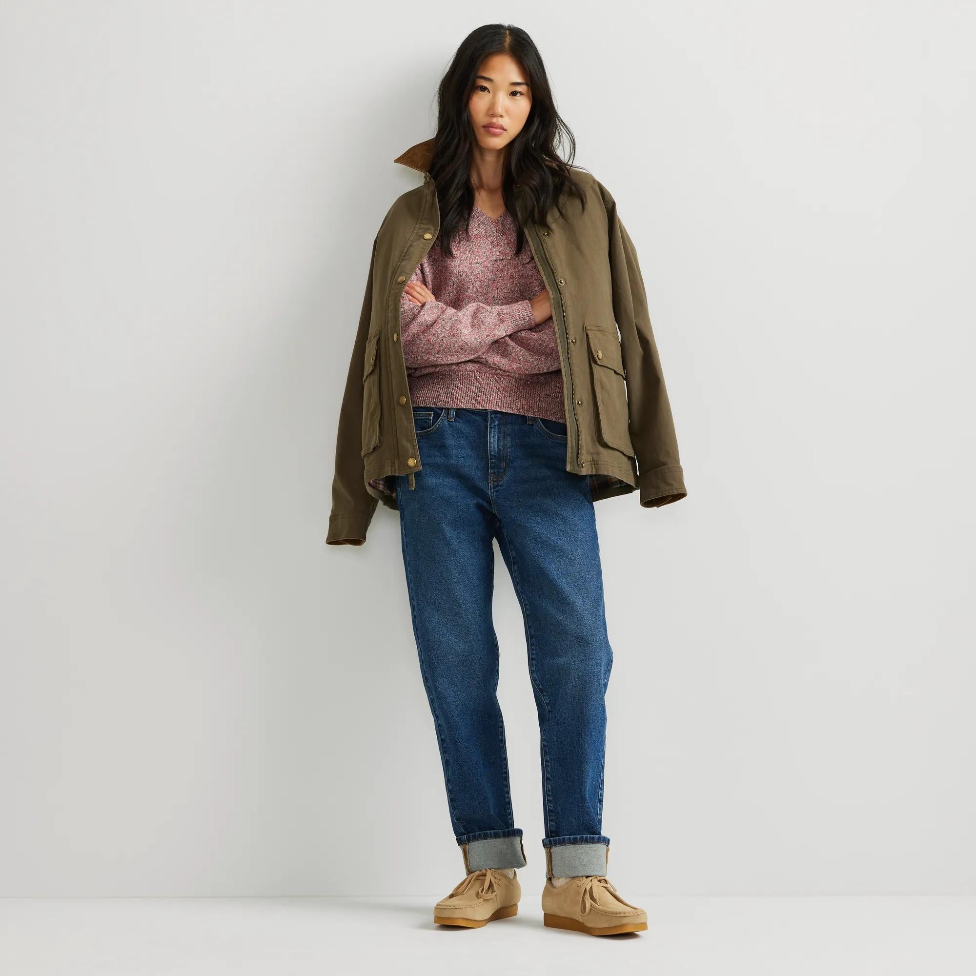 Women's Authentic 90s Boyfriend Relaxed Fit Jeans - Image 10