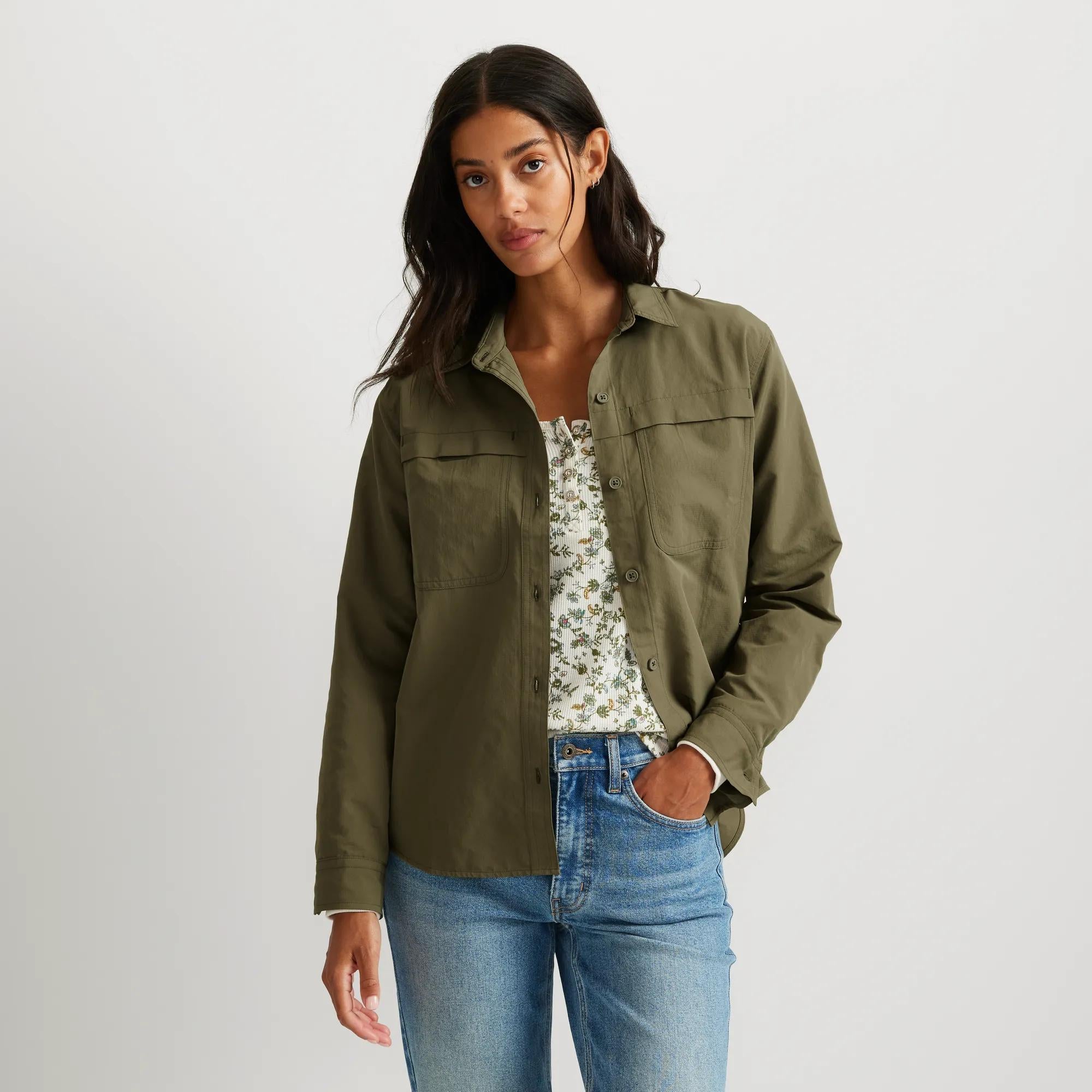 Women's Long-Sleeve Rainier Ripstop Shirt - Image 3