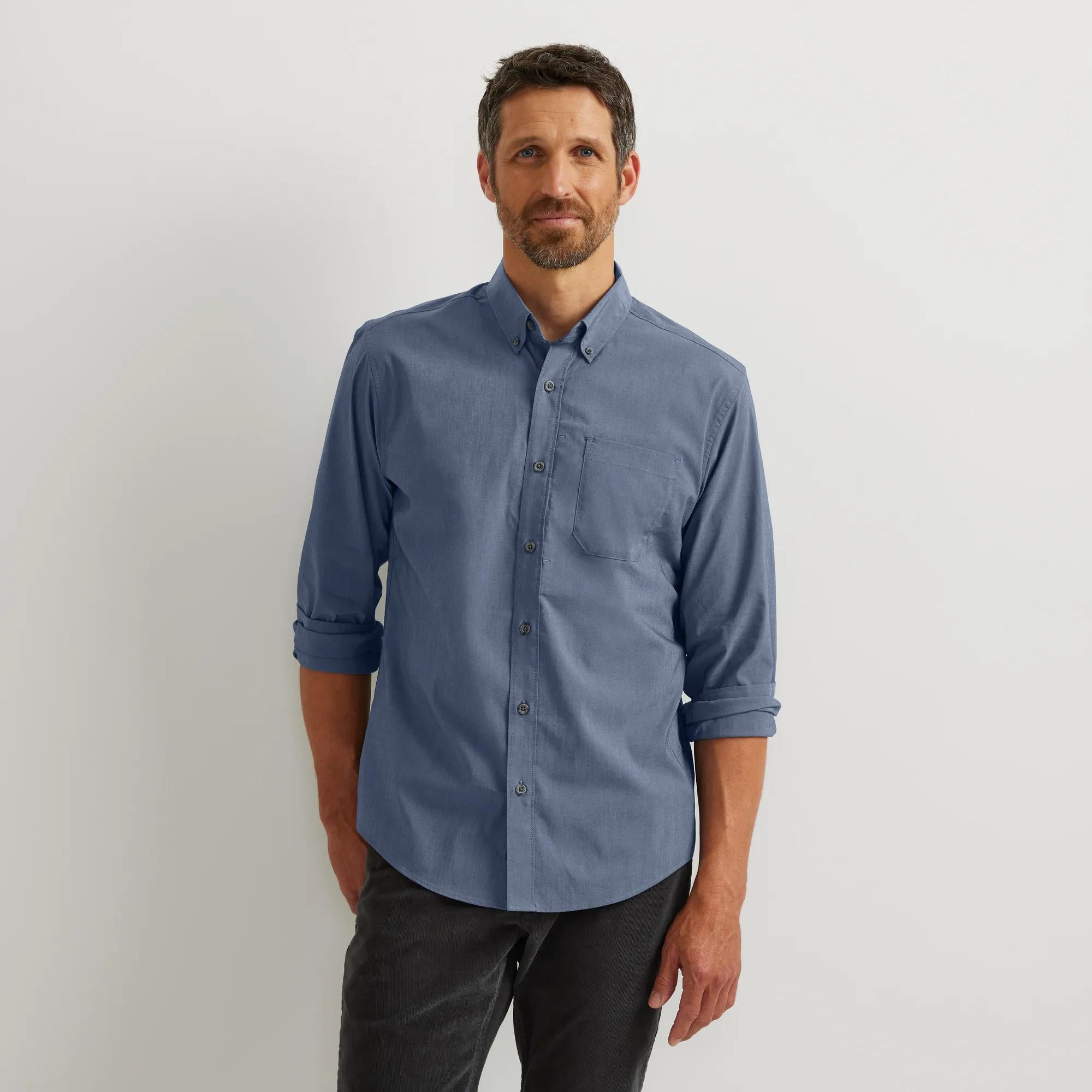 Men's Voyager Flex Long-Sleeve Shirt - Image 16