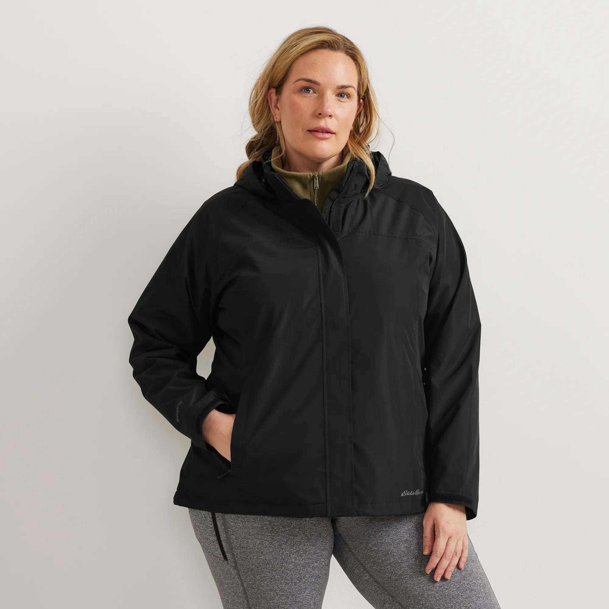 Women's Rainfoil® Waterproof Packable Hooded Rain Jacket - Image 12
