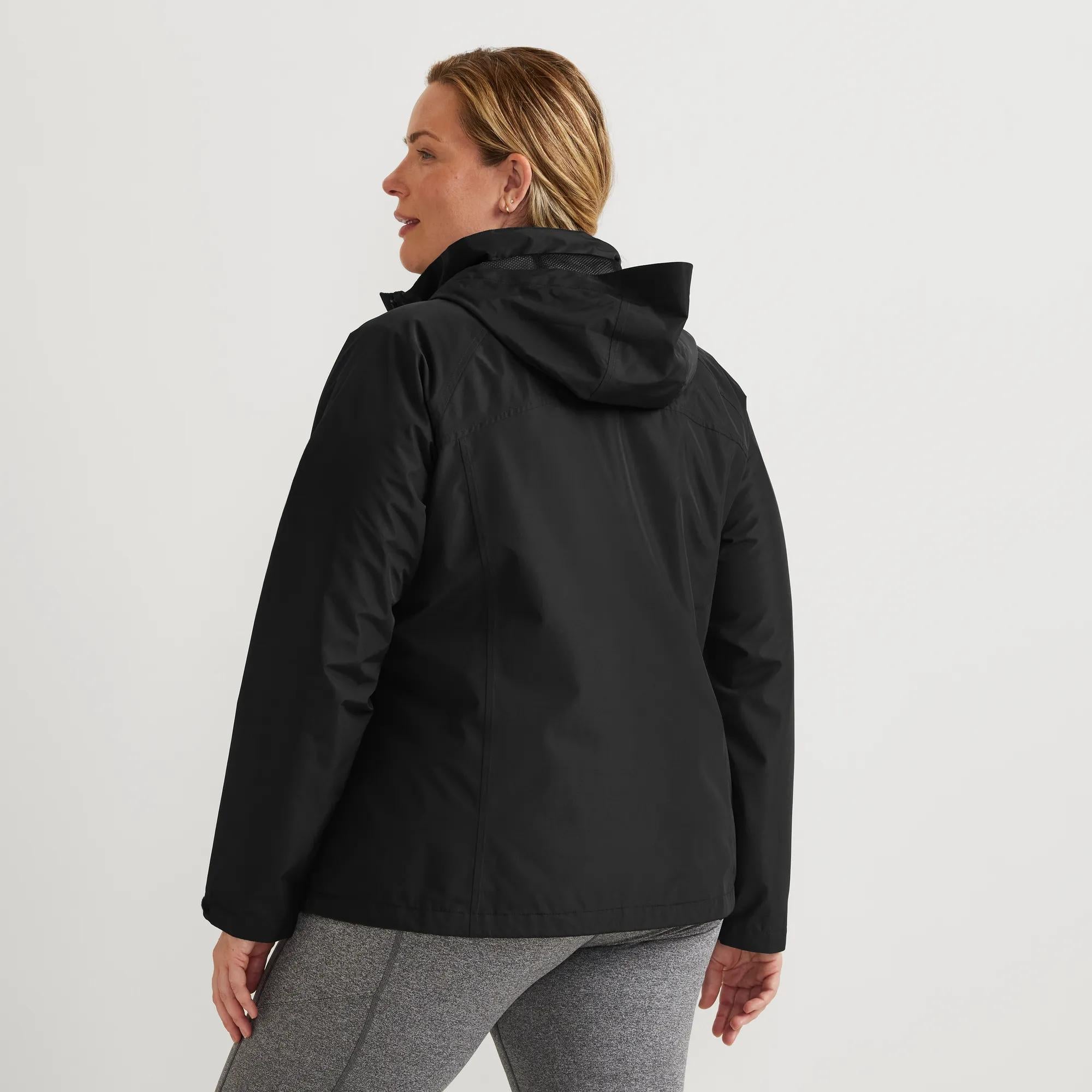 Women's Rainfoil® Waterproof Packable Hooded Rain Jacket - Image 13