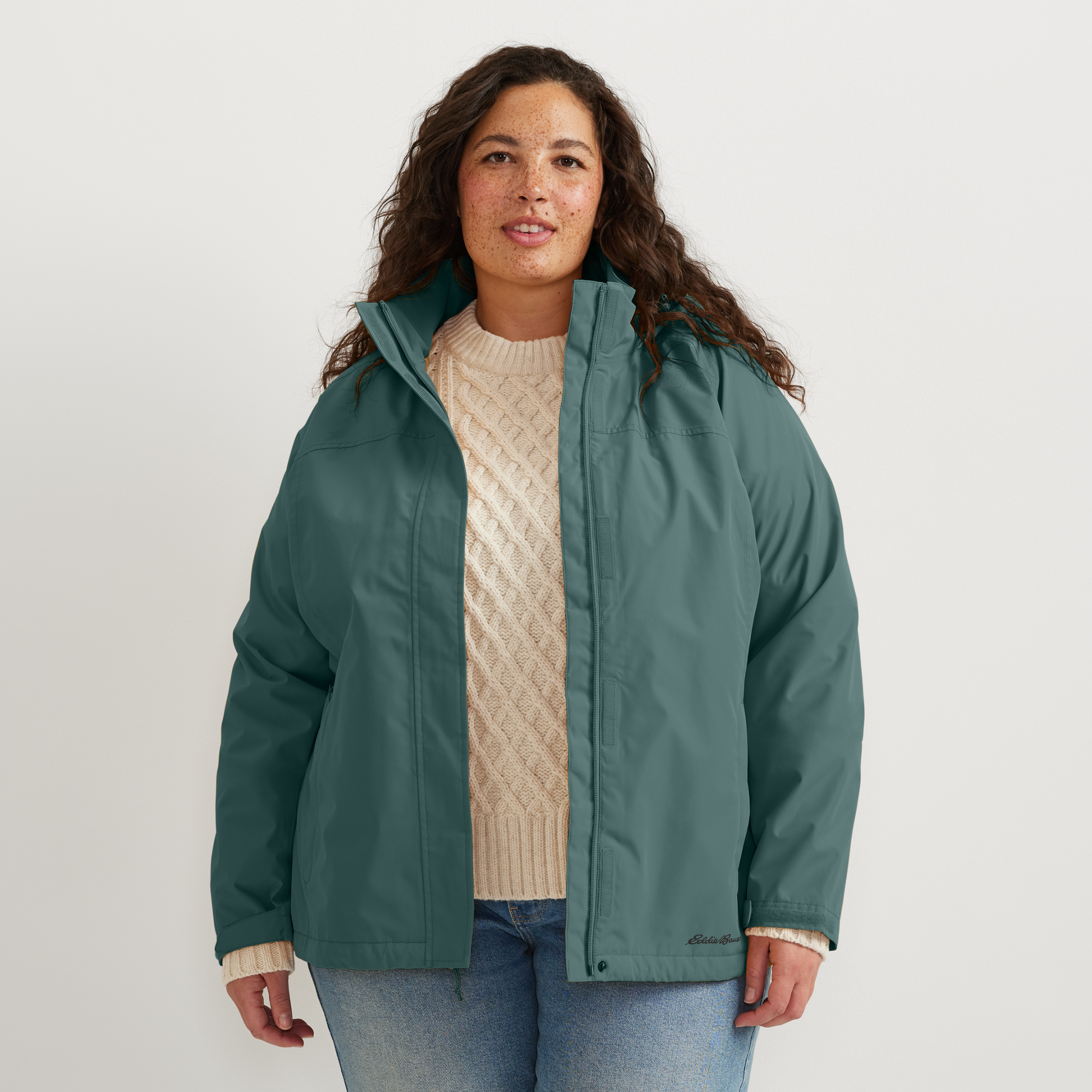 Women's Rainfoil® Waterproof Packable Hooded Rain Jacket - Image 16