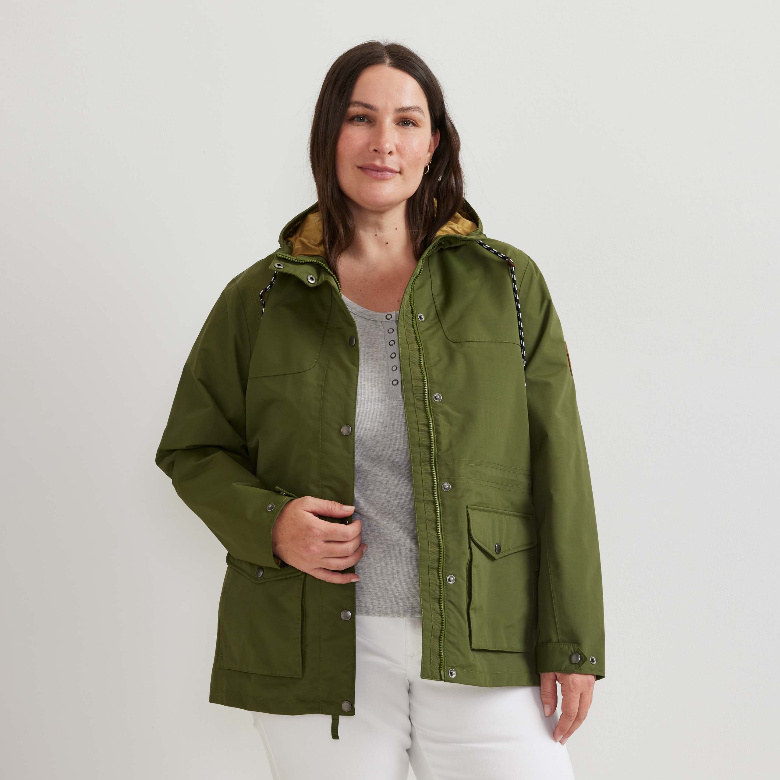 Women's Charly Waterproof Hooded Rain Jacket - Image 3