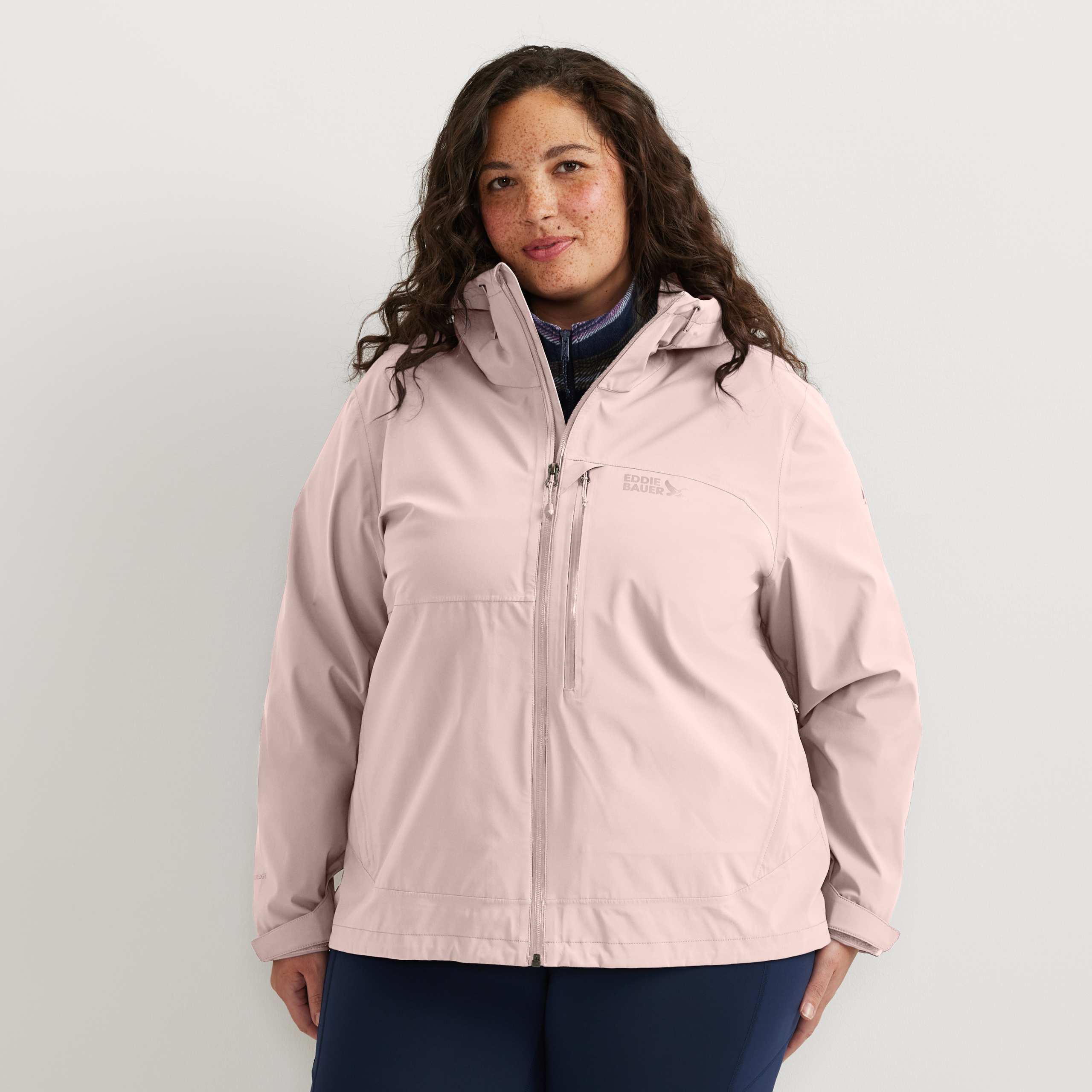Women's Cloud Cap 3L Waterproof Stretch Hooded Rain Jacket - Image 5